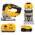 20V MAX XR Brushless 2-Tool Woodworking 5.0Ah Combo Kit