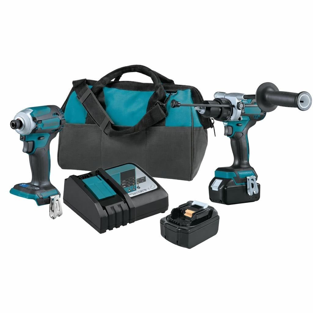 18V LXT Brushless Impact Driver and Hammer Drill 5.0Ah Combo Kit
