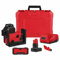 M12 Green 360° 3-Plane Laser w/Automatic Alignment & Receiver