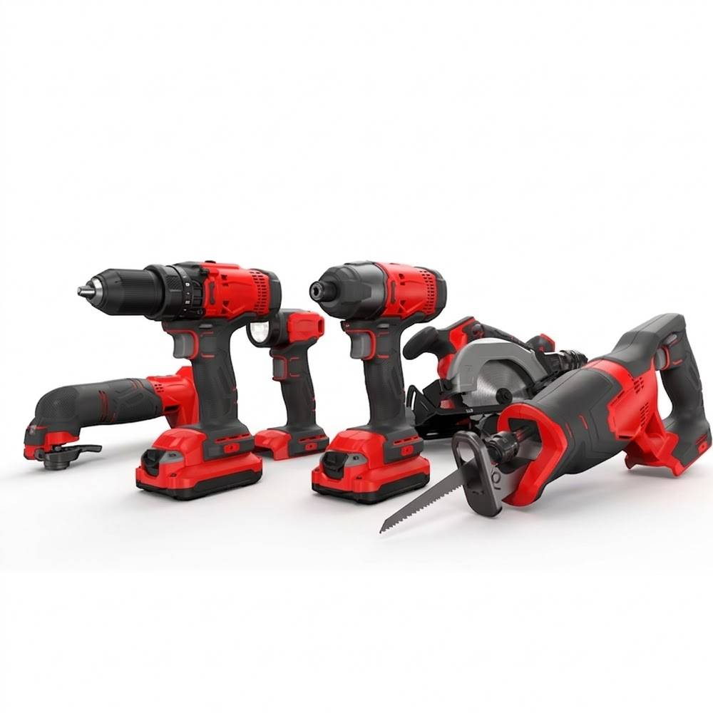 V20 20-volt Max 6-Tool Power Tool Combo Kit with Soft Case (2-Batteries and Charger Included)